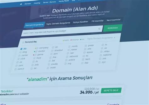 Türkiye Domain Kayıt: Uygun Fiyatlarla Alan Adı Satın Alma
